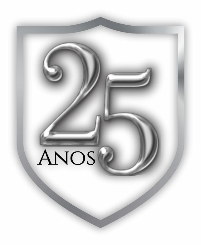 Selo comemorativo de 25 anos da Gráfica Mundial